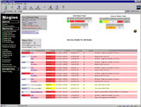 Aplikační monitoring NAGIOS